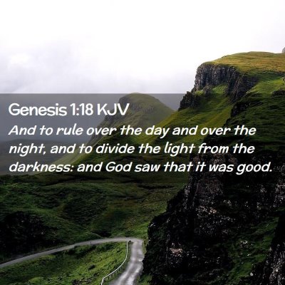 Genesis 1:18 KJV Free Bible Images