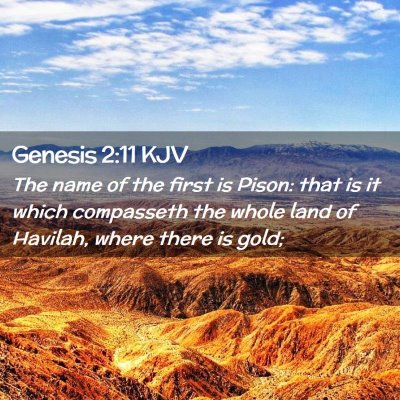 Genesis 2:11 KJV Free Bible Images