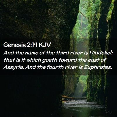 Genesis 2:14 KJV Free Bible Images