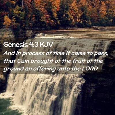 Genesis 4:3 KJV Free Bible Images