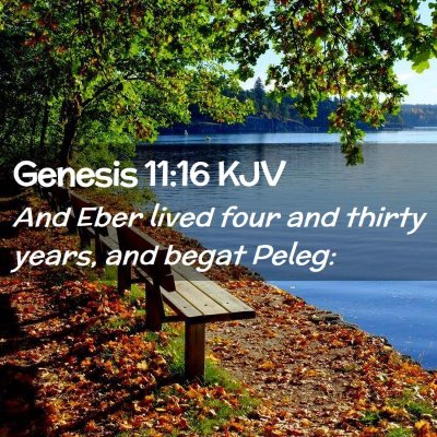 Genesis 11:16 KJV Free Bible Images