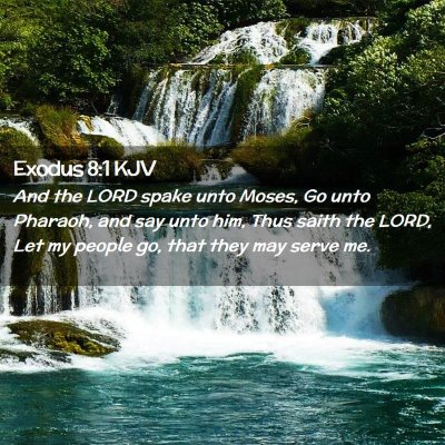 Exodus 8:1 KJV Free Bible Images