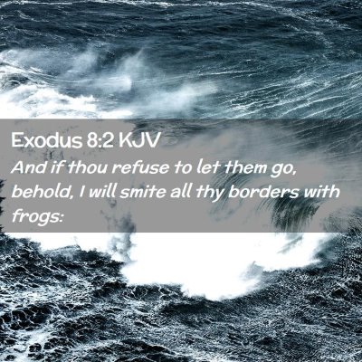 Exodus 8:2 KJV Free Bible Images