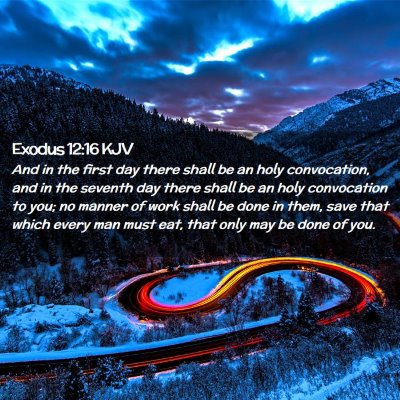 Exodus 12:16 KJV Free Bible Images