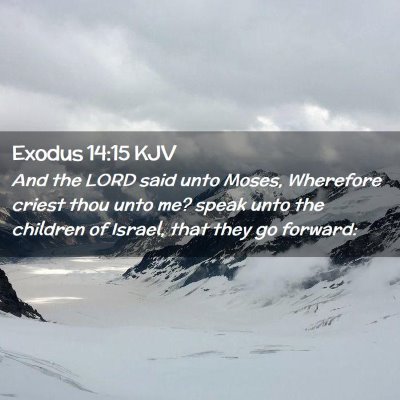 Exodus 14:15 KJV Free Bible Images