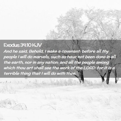 Exodus 34:10 KJV Free Bible Images
