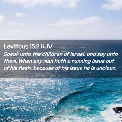 Leviticus 15:2 KJV Free Bible Images