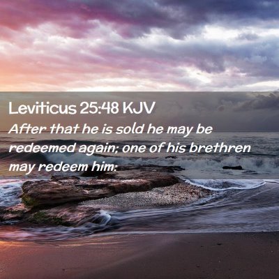 Leviticus 25:48 KJV Free Bible Images