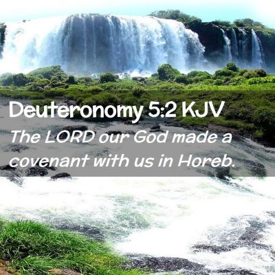 Deuteronomy 5:2 KJV Free Bible Images