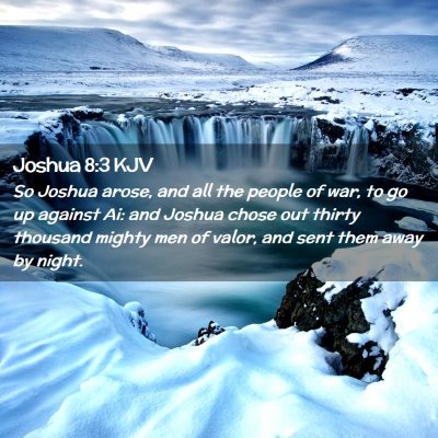 Joshua 8:3 KJV Free Bible Images