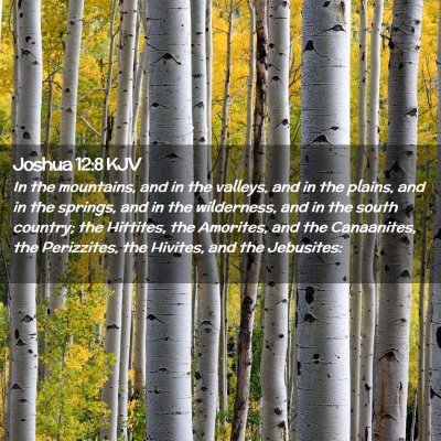 Joshua 12:8 KJV Free Bible Images