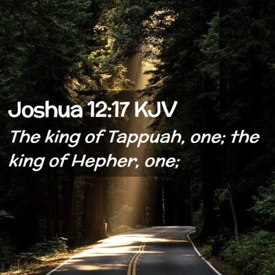 Joshua 12:17 KJV Free Bible Images