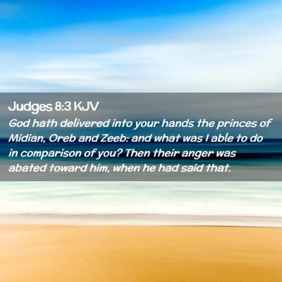 Judges 8:3 KJV Free Bible Images