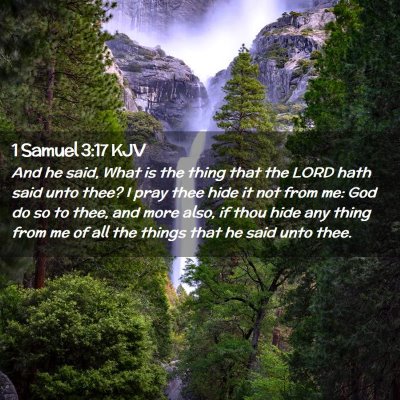 1 Samuel 3:17 KJV Free Bible Images