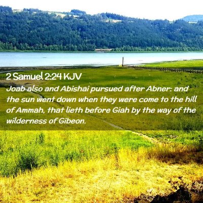 2 Samuel 2:24 KJV Free Bible Images
