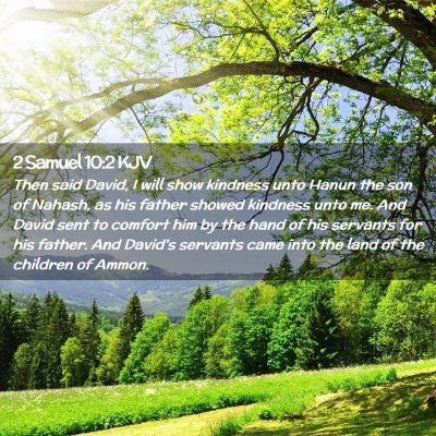 2 Samuel 10:2 KJV Free Bible Images