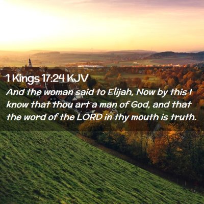 1 Kings 17:24 KJV Free Bible Images