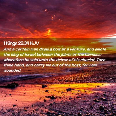 1 Kings 22:34 KJV Free Bible Images
