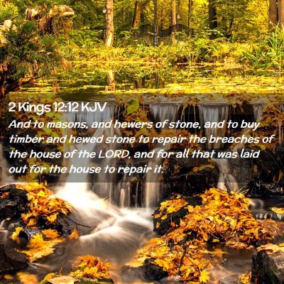 2 Kings 12:12 KJV Free Bible Images