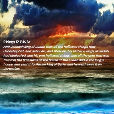 2 Kings 12:18 KJV Free Bible Images