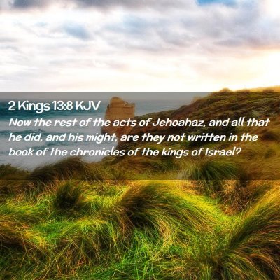 2 Kings 13:8 KJV Free Bible Images