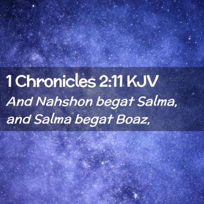 1 Chronicles 2:11 KJV Free Bible Images