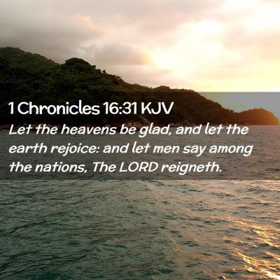 1 Chronicles 16:31 KJV Free Bible Images