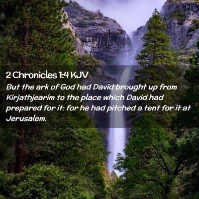 2 Chronicles 1:4 KJV Free Bible Images