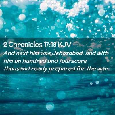 2 Chronicles 17:18 KJV Free Bible Images