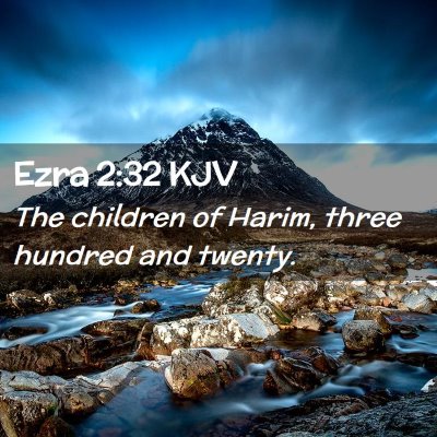 Ezra 2:32 KJV Free Bible Images