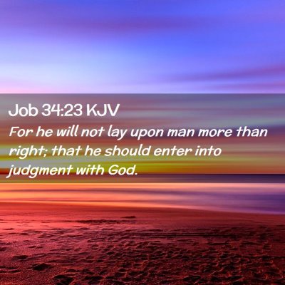 Job 34:23 KJV Free Bible Images