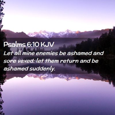 Psalms 6:10 KJV Free Bible Images