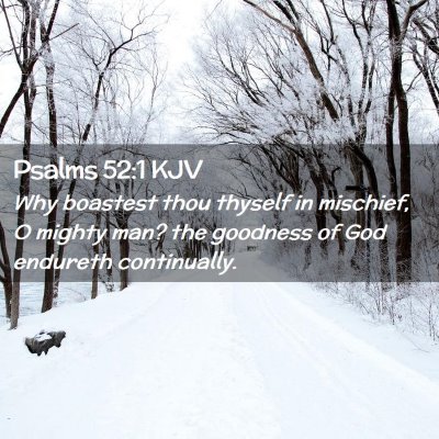 Psalms 52:1 KJV Free Bible Images