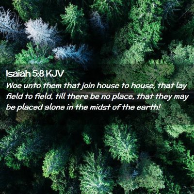 Isaiah 5:8 KJV Free Bible Images