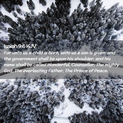 Isaiah 9:6 KJV Free Bible Images