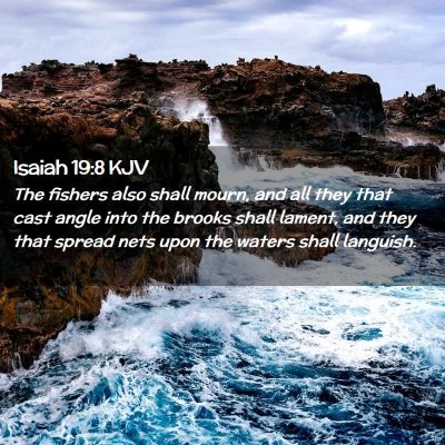 Isaiah 19:8 KJV Free Bible Images