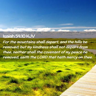 Isaiah 54:10 KJV Free Bible Images