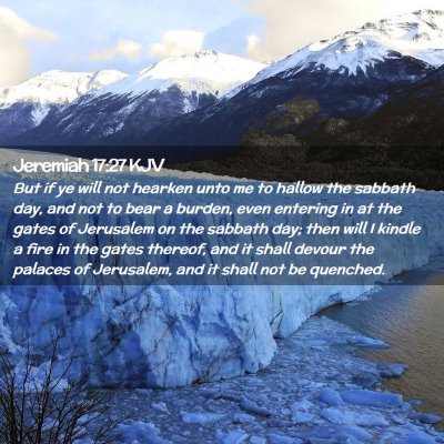 Jeremiah 17:27 KJV Free Bible Images