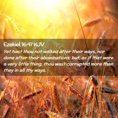 Ezekiel 16:47 KJV Free Bible Images