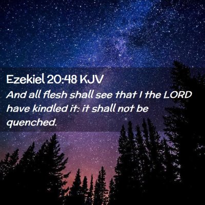 Ezekiel 20:48 KJV Free Bible Images