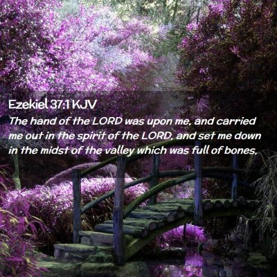 Ezekiel 37:1 KJV Free Bible Images