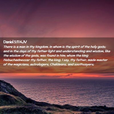 Daniel 5:11 KJV Free Bible Images