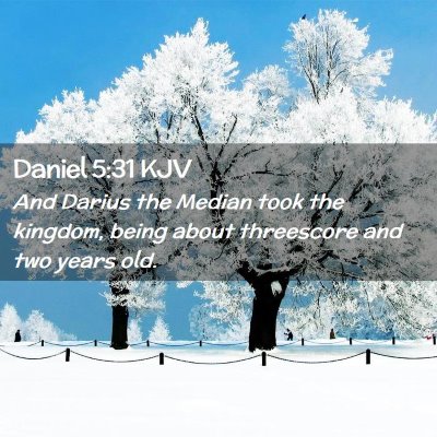 Daniel 5:31 KJV Free Bible Images
