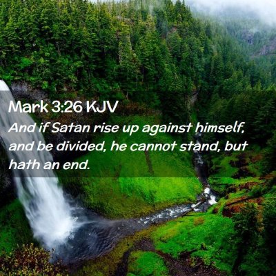 Mark 3:26 KJV Free Bible Images