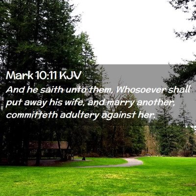 Mark 10:11 KJV Free Bible Images