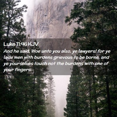 Luke 11:46 KJV Free Bible Images