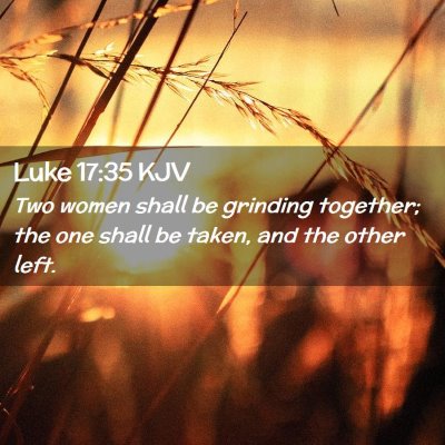 Luke 17:35 KJV Free Bible Images
