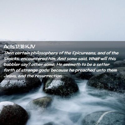 Acts 17:18 KJV Free Bible Images