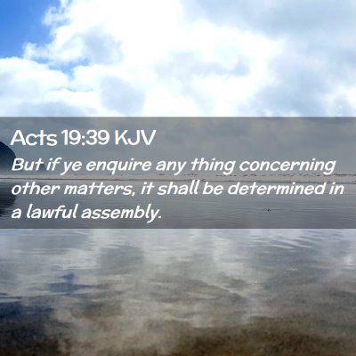 Acts 19:39 KJV Free Bible Images