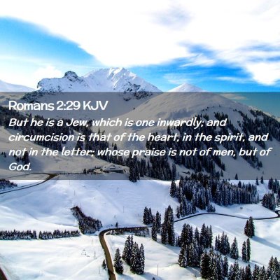 Romans 2:29 KJV Free Bible Images